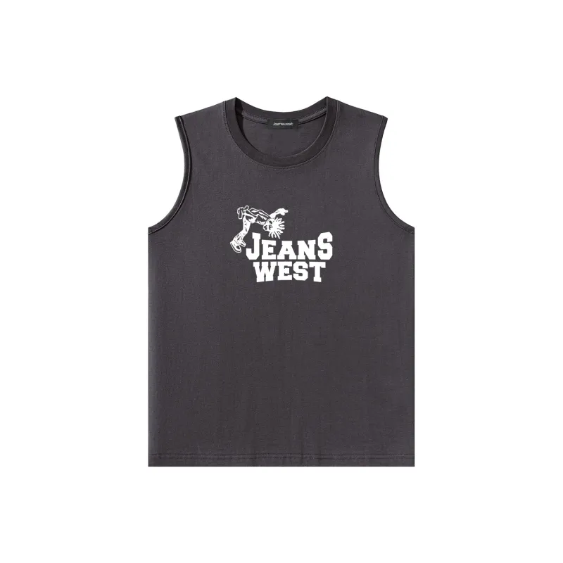 JEANSWEST Tank Tops Unisex-9