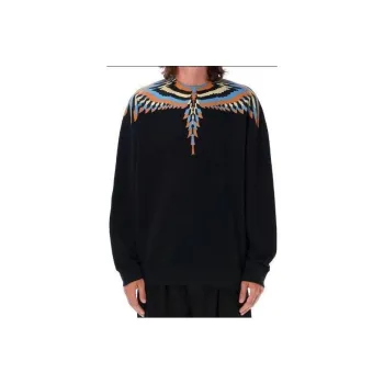 Marcelo Burlon Optical Wings Crewneck Sweatshirt