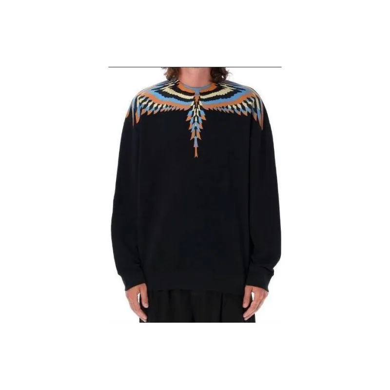 Marcelo Burlon Optical Wings Crewneck Sweatshirt-0
