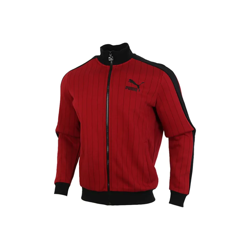 PUMA Jackets Men Deep Red-0