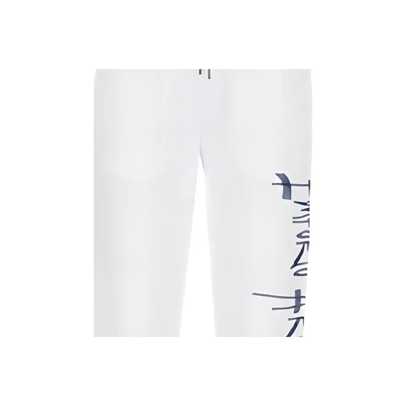EMPORIO ARMANI Knitted Sweatpants Men White-3