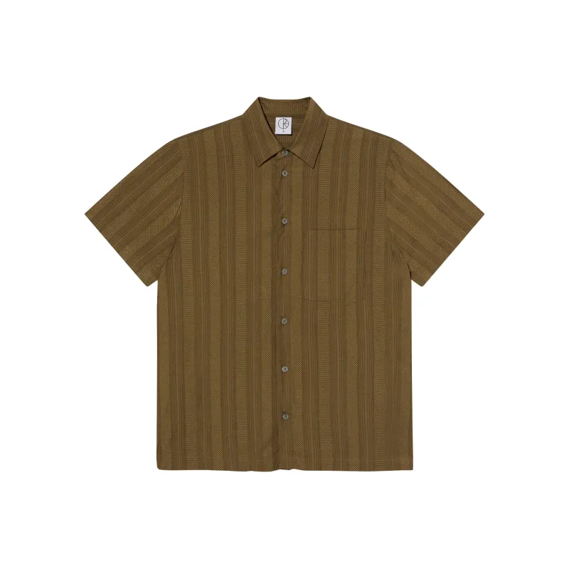 POLAR SKATE CO Tim Shirt Unisex Yellow Brown-0