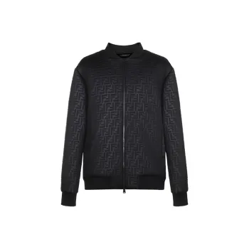 FENDI Jackets & Coats Men's Black