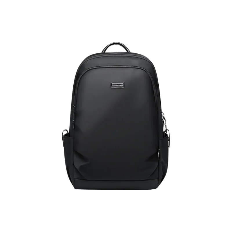 SEPTWOLVES Fabric Backpack For Students QPL Regular Unisex Black-0