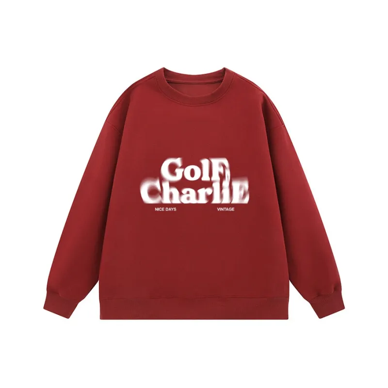 CHARLIE GOLF Sweatshirt Unisex Black-6