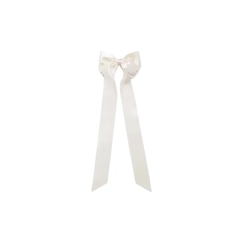 SIMONE ROCHA Crystal embellishment Bow Hair Clip-0