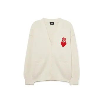 MLB New York Yankees Knitwear Unisex Dark Cream