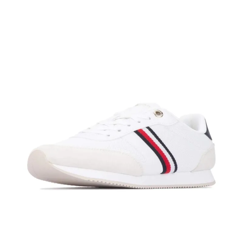 Tommy Hilfiger Cushioning, Slip Resistant, And Abrasion Resistant Low Top Casual Shoes Women's White-2