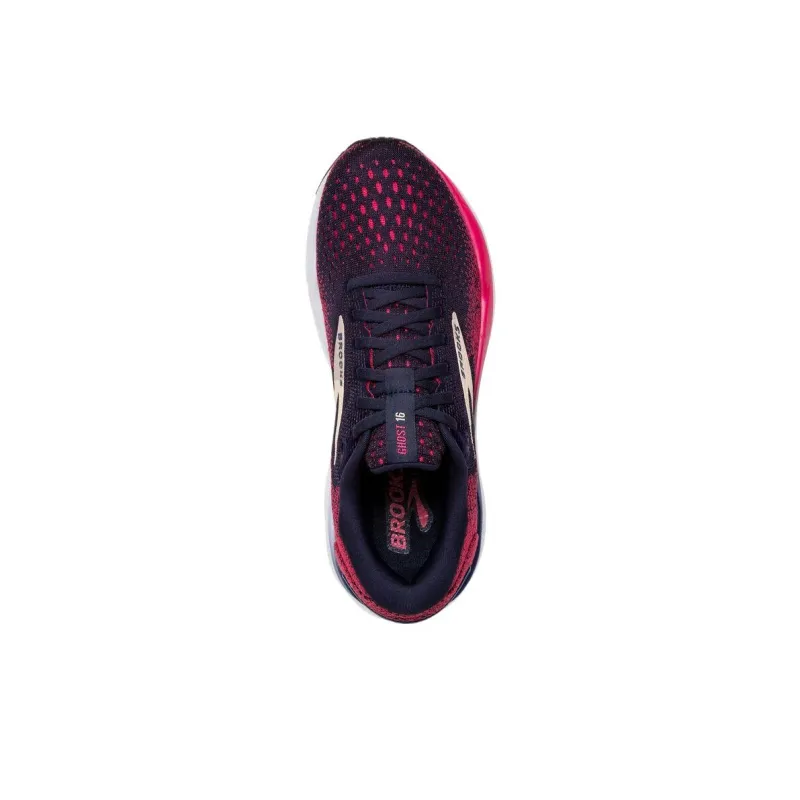 Brooks Ghost 16 Low Top Running Shoes Women's Red-4
