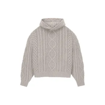 Fear Of God Essentials Cable Knit Hoodie