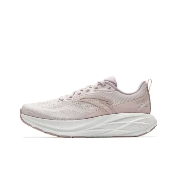 Anta Anti Slip Wear Resistant Low Top Casual Running Shoes Women's Lotus Color