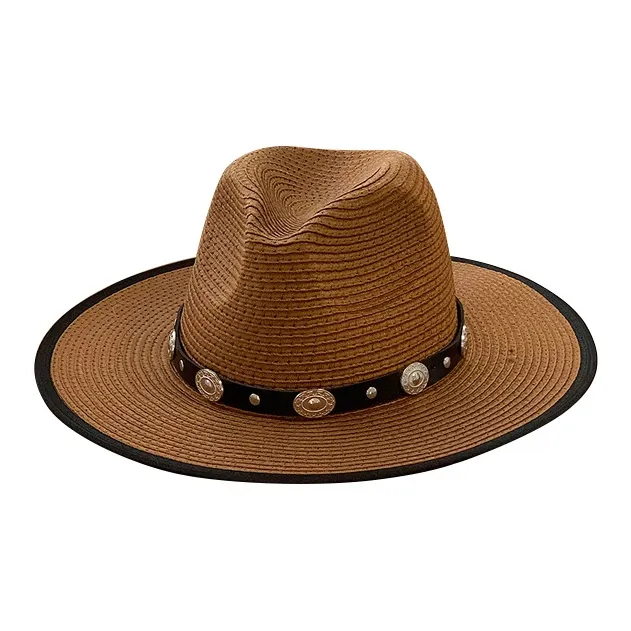 Mulinsen Straw Woven Bucket Hats Unisex-2