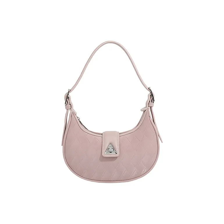 Yalu PU Portable Crossbody Bag, Shoulder Bag Regular Women's Ecru/Pink/Black-1