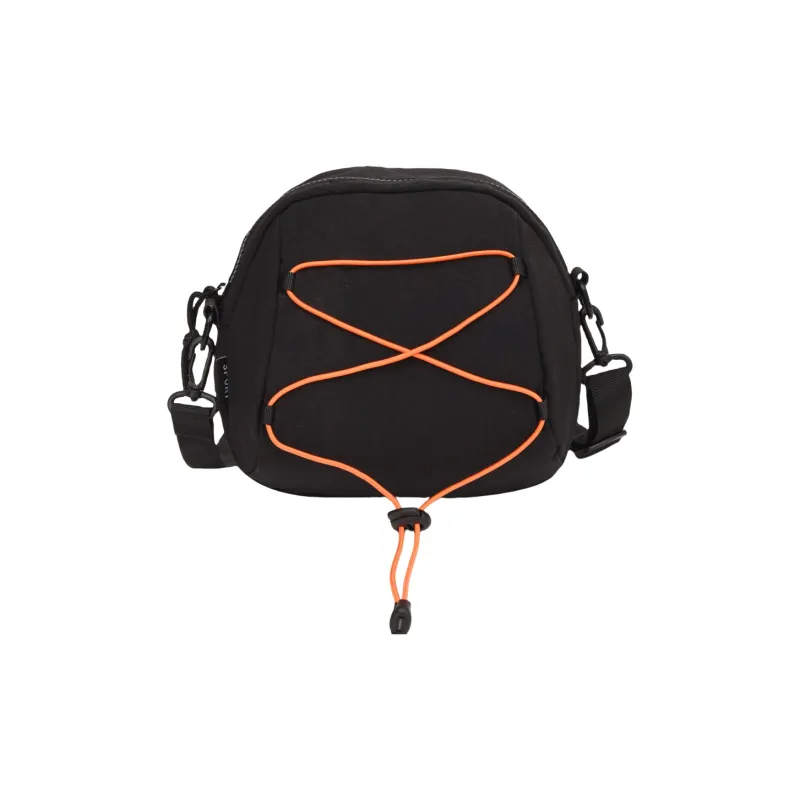 SEVENMOONS Nylon Fabric Shoulder Bag, Crossbody Bag Unisex Black/Purple/Orange/Coffee-0