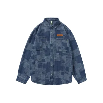 SANTASTIC Shirts Men Blue