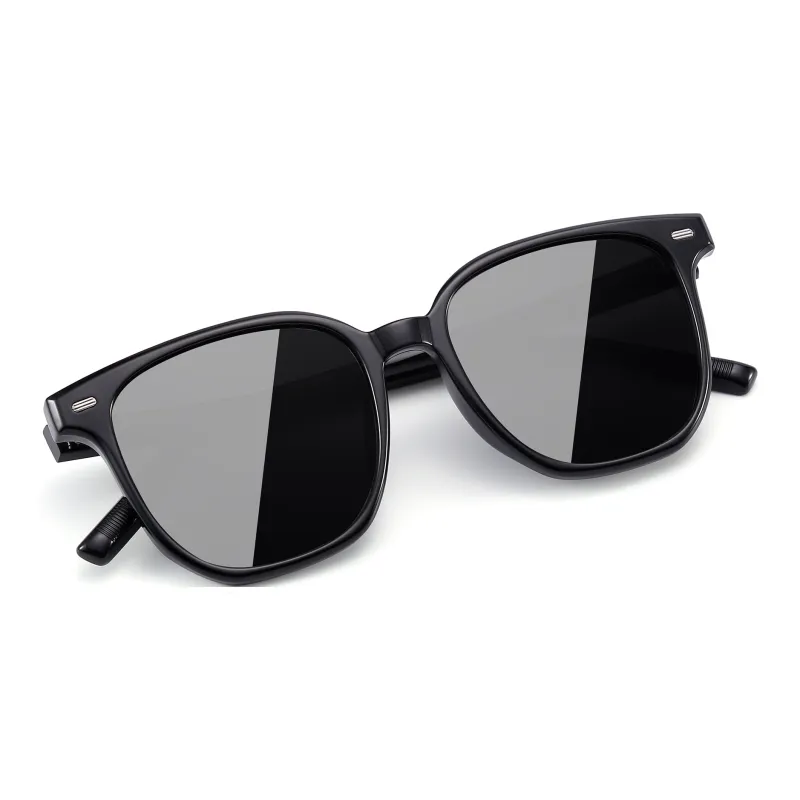 SUYAN TR/Memory Plastic Square Sunglasses Unisex-1