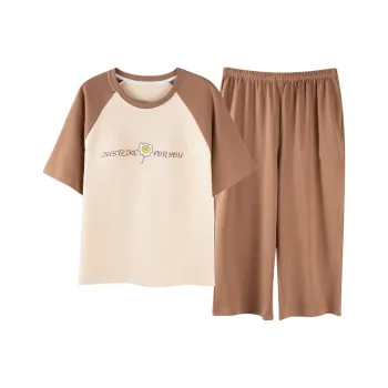 XISHE Pajama Set Women's Light Brown