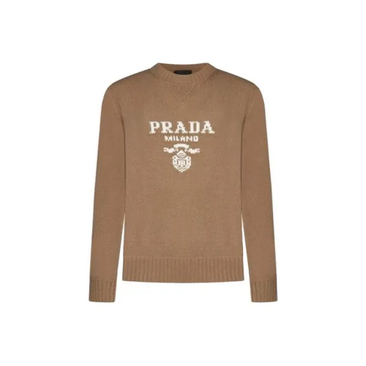 PRADA Sweaters Men Brown-0