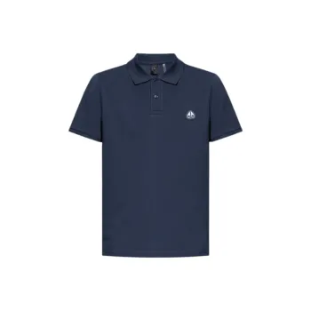 Moose Knuckles Logo appliqué Polo Shirt