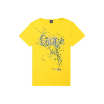 FENDI Capsule T-Shirts Men Yellow