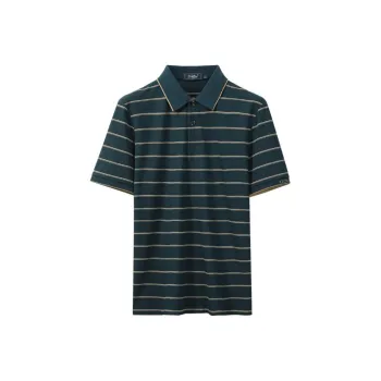GOLDLION Polo Shirt Men's Turquoise