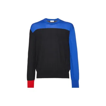 Ferragamo Colour-block Cashmere Jumper