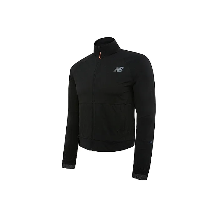 New Balance Jackets Men Black-0