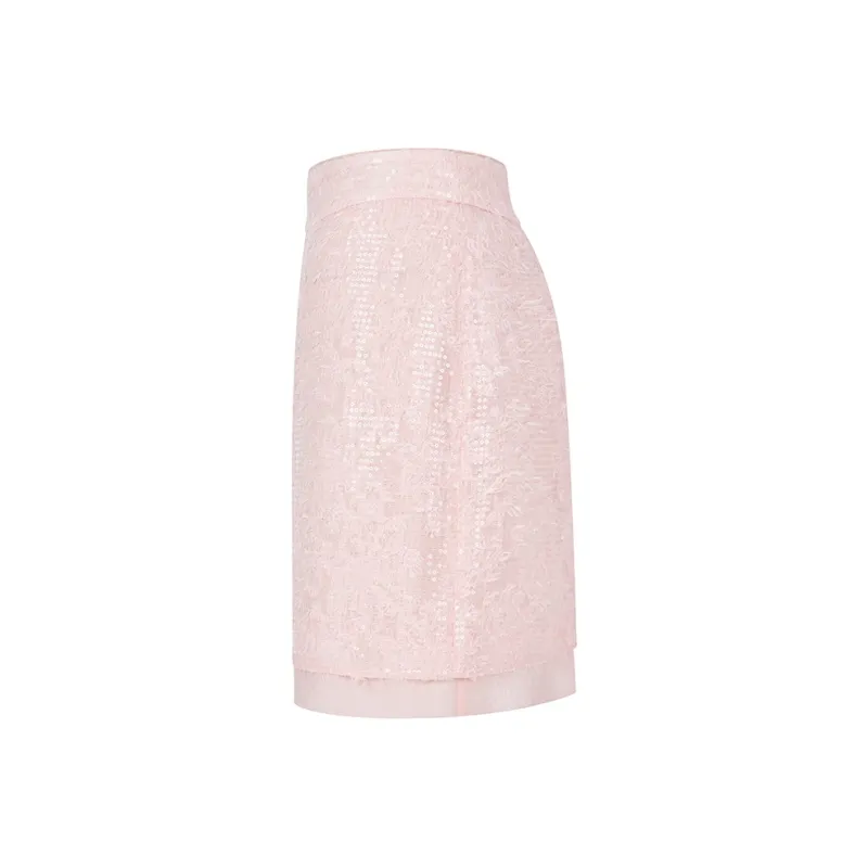 RARE Casual Short Skirts Women's Pink-1