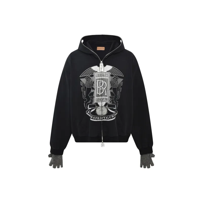 BIRTH OF ROYAL CHILD Sweatshirt Unisex Black-0