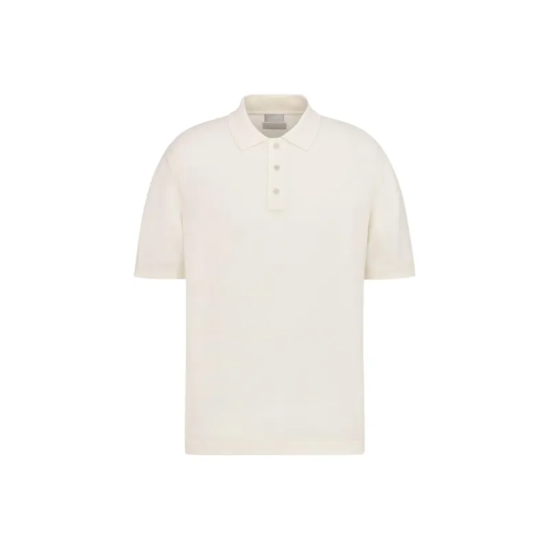 DIOR Polo Shirts Men Beige-0