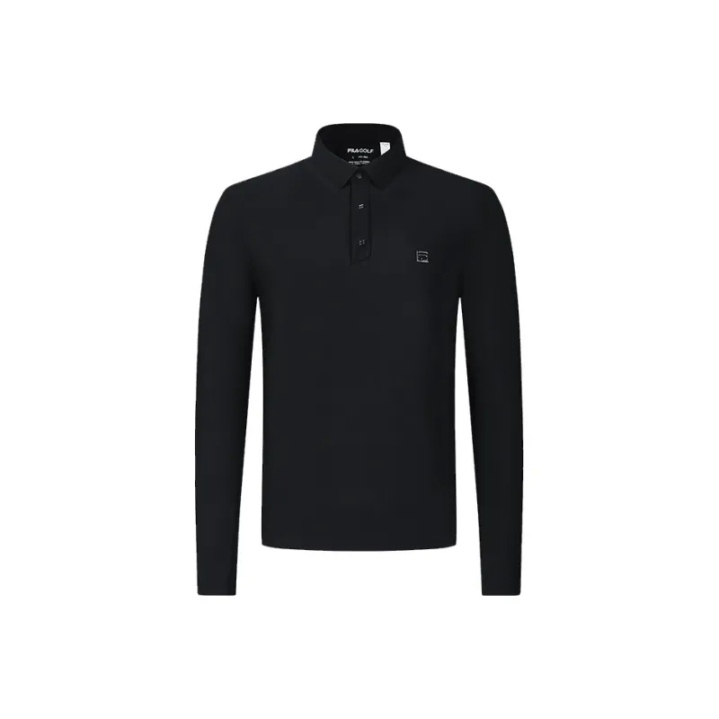 FILA Polo Shirts Men Pitch Black-0