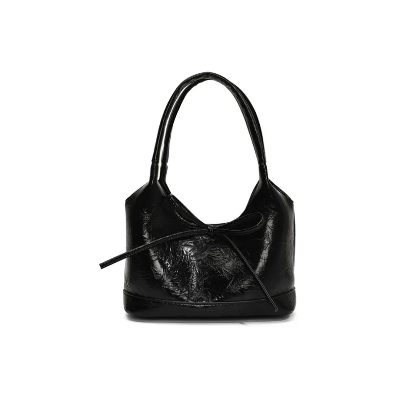 SEVENMOONS PU Shoulder Bag Regular Women's Ecru/Silver/Black/Blue/Pink-9