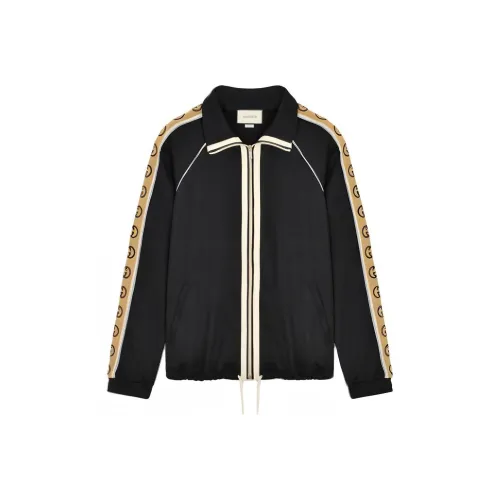 GUCCI Interlocking GG stripe Zipped Jacket