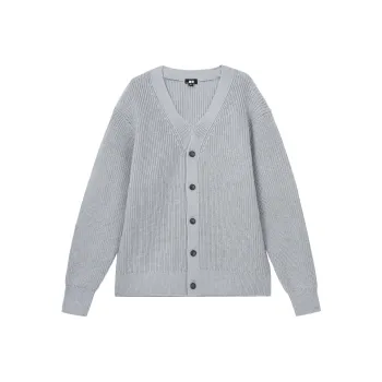 UNIQLO Knitwear Men Gray