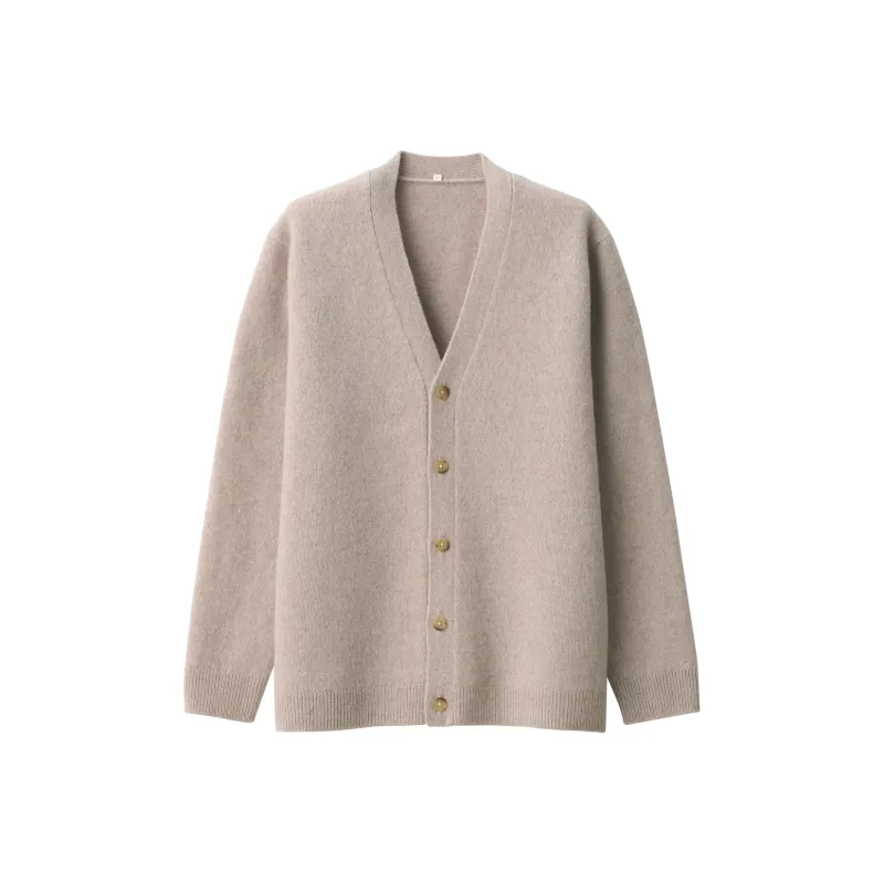 MUJI LABO Series Sweater Men's Light Brown-0