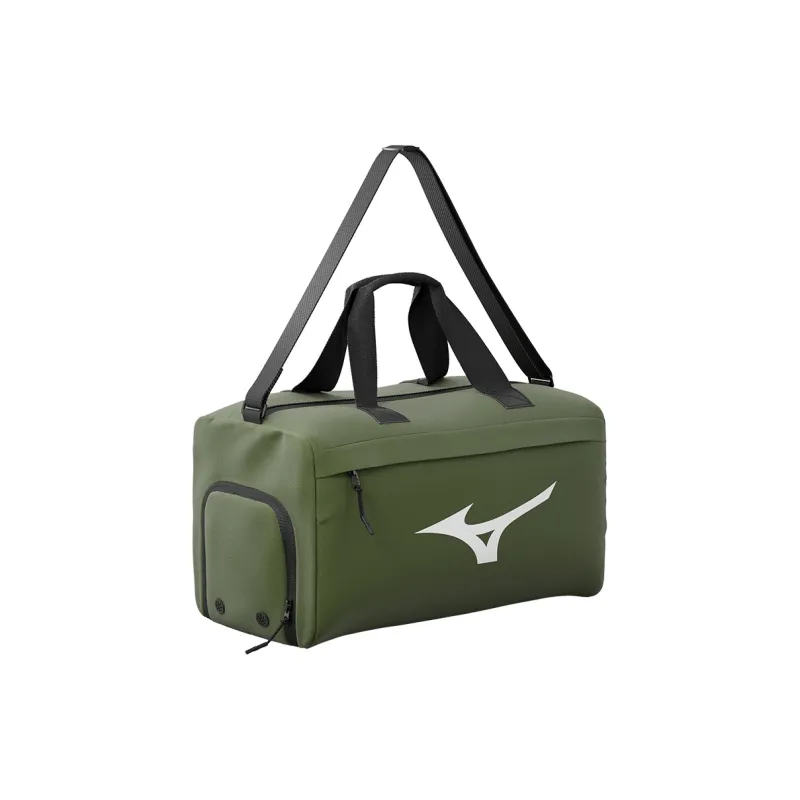 Mizuno Polyester Travel Bag, Gym Bag, Crossbody Bag Swim Bag Unisex Black-4