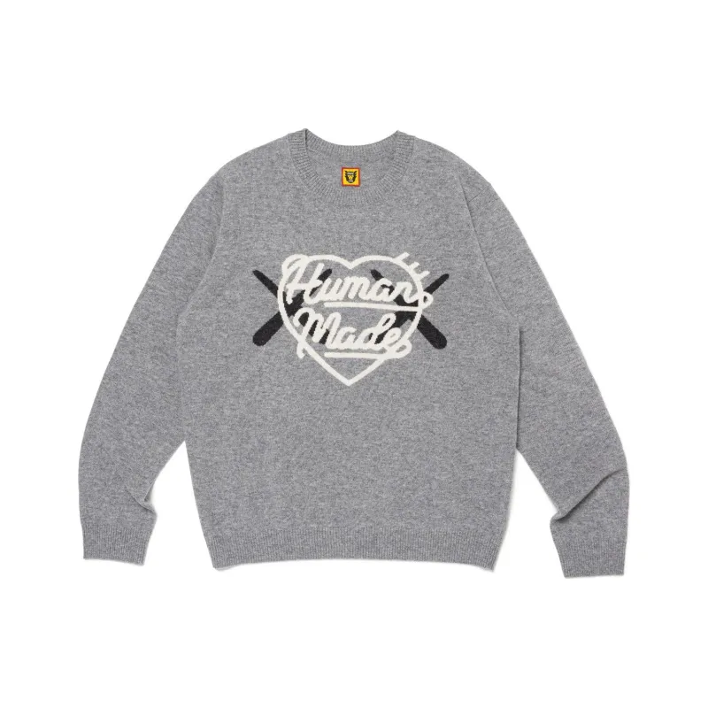 HUMAN MADE X Kaws Knit Sweater-4