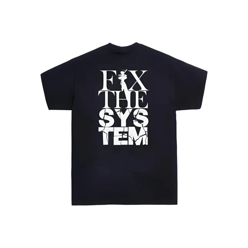 KITH Fix The System Tee-0