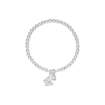 QIANCHANG 999 Fine Silver Bracelets Women's