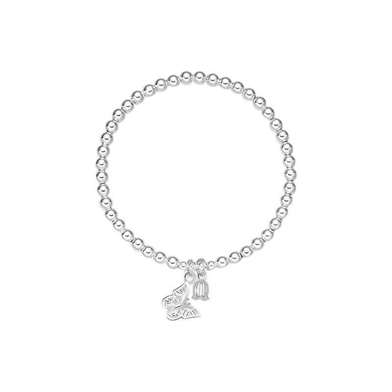 QIANCHANG 999 Fine Silver Bracelets Women's-0