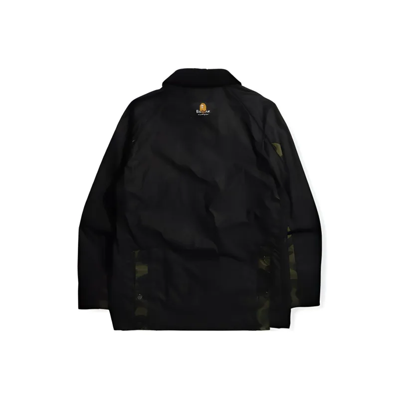 A BATHING APE X Barbour 1st Camo Bedale Jacket-1