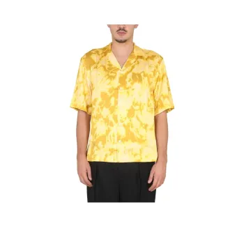 DRIES VAN NOTEN Allover Printed Short Sleeved Shirt
