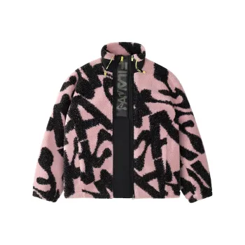 FILA FUSION Cashmere Sweater Unisex Light Plum Pink
