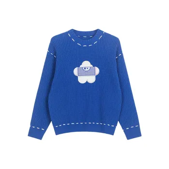 Bosieagender X Little Flower Sweaters Unisex