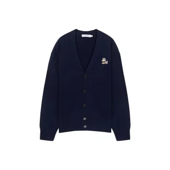 Maison Kitsune Knitwear Men Blue