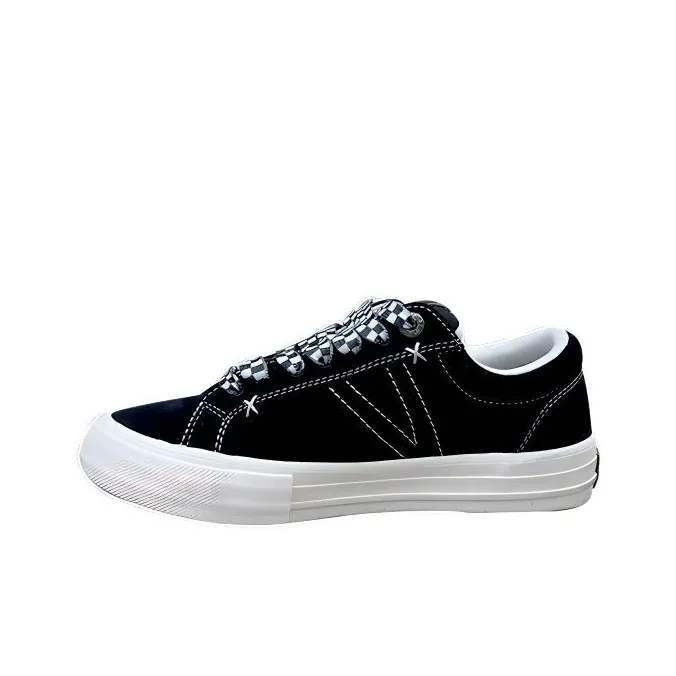 X JIMSUN Coverage, Impact Resistance, And Balance Low Top Skateboard Shoes Unisex Black-0