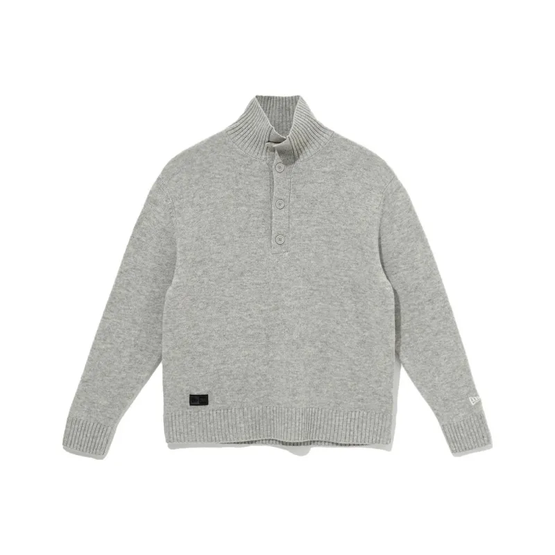 New Era Sweaters Unisex Heather Gray-0