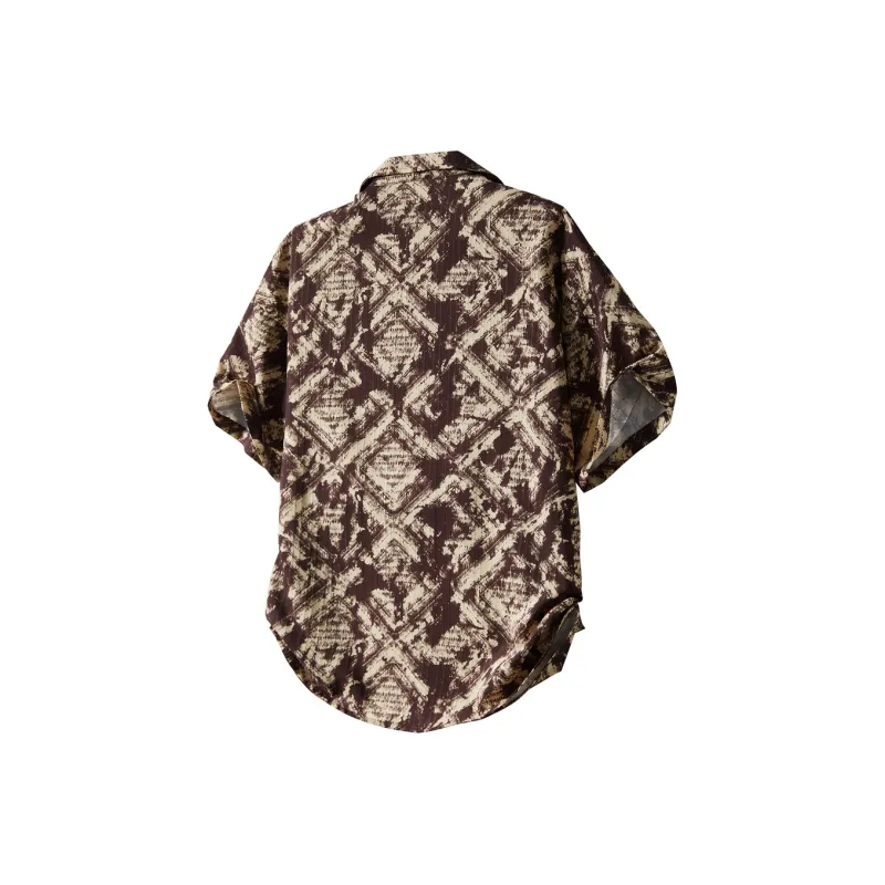 MESUCA Shirts Unisex Fiji Brown-1