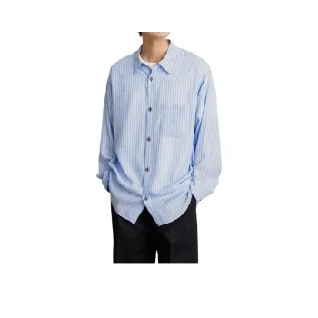 PUBLIC TOKYO FW24 Shirt Men's Sax Blue