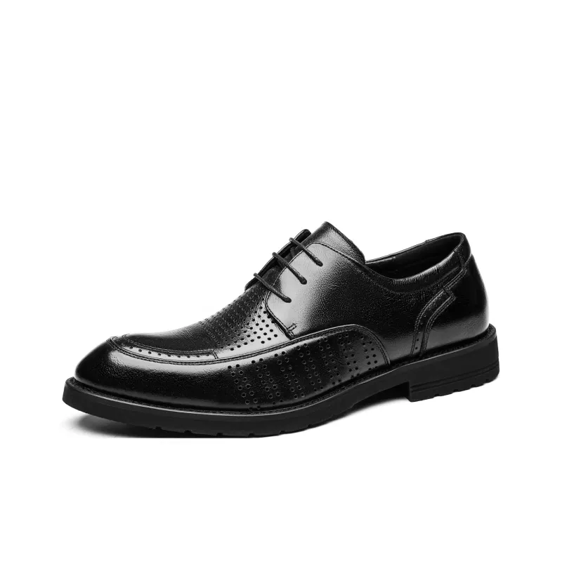 FAPAI Dress Shoes Men Low Top-1